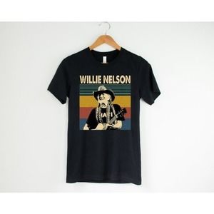 Willie Nelson Retro Country Music Fan Unisex T-Shirt